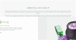 Desktop Screenshot of orientalaspa.com